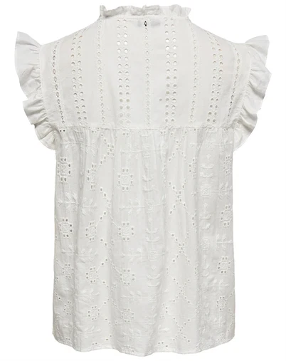 Only - ONLReva Life Top - Cloud Dancer